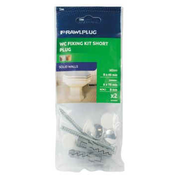 Rawlplug WC Fix Kit Short Plug