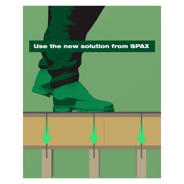 SPAX Wirox T-Star Washer Head Warm Roof Screws 6 x 240mm Pack of 50