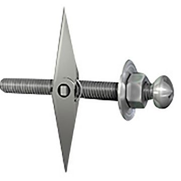 Rawlplug Spring Toggle & Screws M5 x 50mm Pack of 20