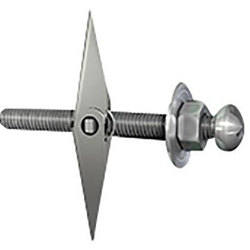 Rawlplug Spring Toggle & Screws M5 x 80mm Pack of 20