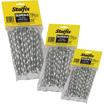 Super-8 Headed Helical Nail 170mm Pack of 25