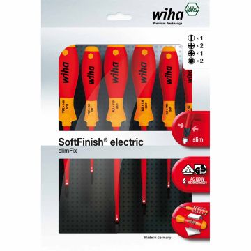 Wiha Slimfix VDE Screwdriver Set