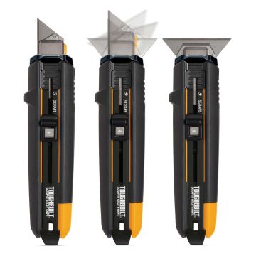 Toughbuilt Scraper Utility Knife With 5 Blades