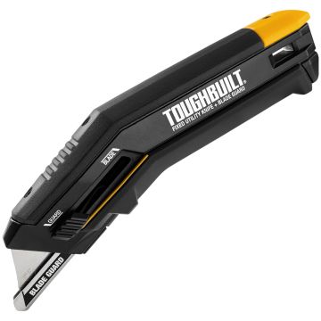 ToughBuilt Fixed Blade Utility Knife & Sliding Guard