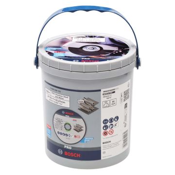 Bosch PRO Stainless Steel & Metal Bonded 115mm Cutting Discs Tub of 100