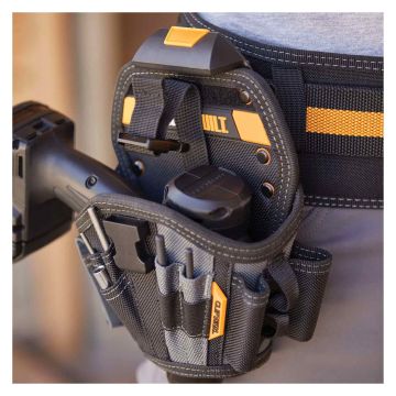 ToughBuilt ClipTech Large Drill Holster Pouch