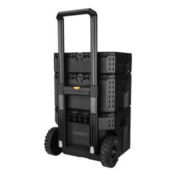 ToughBuilt StackTech 3-Piece Rolling Tool Box Set