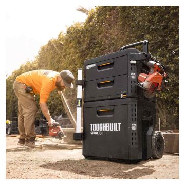 ToughBuilt StackTech 1-Drawer Rolling Locking Box