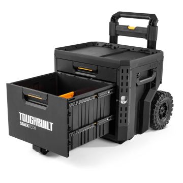 ToughBuilt StackTech 2-Drawer Rolling Locking Box