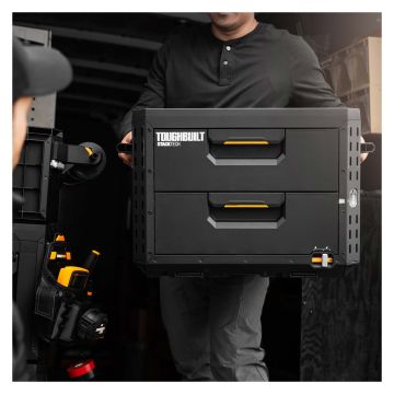ToughBuilt StackTech 2-Drawer Locking Box