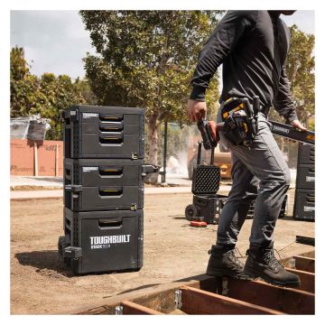 ToughBuilt StackTech 2-Drawer Locking Box