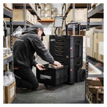 ToughBuilt StackTech 4-Drawer Locking Box