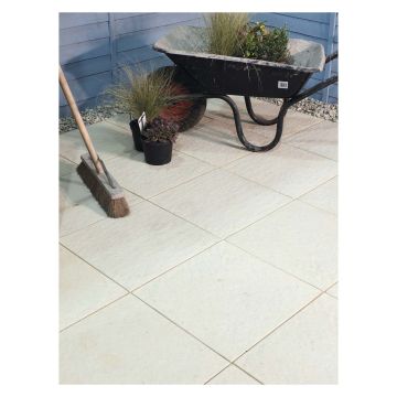 Brett Stamford Ultra Rippled Slab Natural 450 x 450 x 32mm
