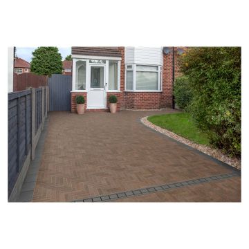 Stonemarket Avenu Linear Paver Forest Blend 200x50x60mm 8 m²