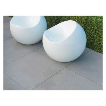 Stonemarket Fortuna Porcelain Paving Slab Silver 600x900x20mm 25.92 m²