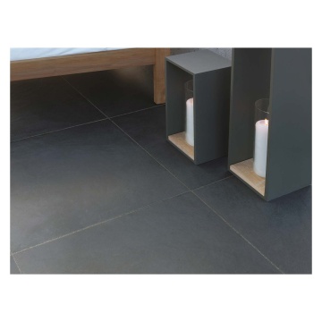 Stonemarket Fortuna Porcelain Paving Slab Black 600x600x20mm 23.04 m²