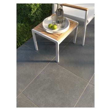 Stonemarket Fortuna Porcelain Paving Slab Grey 600x600x20mm 23.04 m²