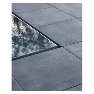 Stonemarket Lucent Porcelain Paving Slab Blue 600x600x20mm 23.04 m²