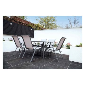 Vitripiazza Cava Quartz Porcelain Paving Lustre 600 x 600 x 20mm Pack of 2