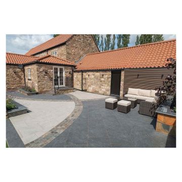 Vitripiazza Cava Quartz Porcelain Paving Lustre 600 x 600 x 20mm Pack of 2