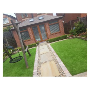 Luxigraze 30 Premium Artificial Grass Midi Roll 2m x 5m Covers 10m²