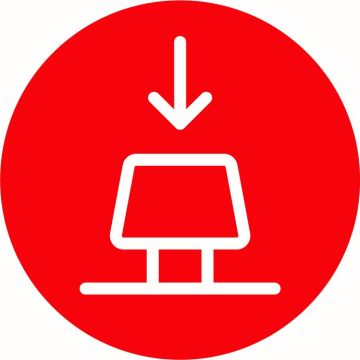 Metro Privacy Door Handle Pack Polished / Satin Chrome