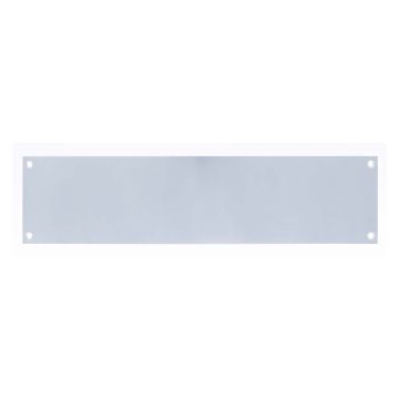 Fire Door Aluminium 300mm Pull Handle & 400mm Finger Plate Set SAA