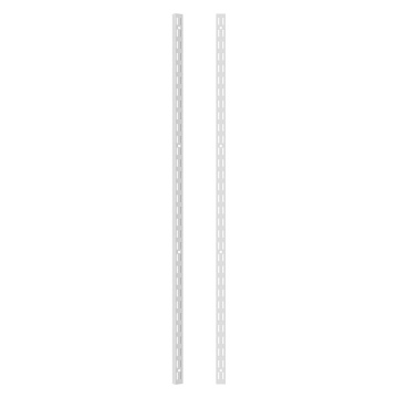 Twinslot Shelving Upright White