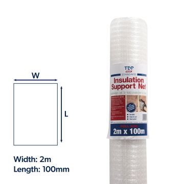 Insulation Support Net 2m x 100m
