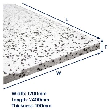 Jabfloor 70 Floor Insulation 2400 x 1200 x 100mm