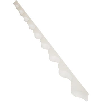 White Foam Eaves Filler For 3" ASB Corrugated Sheet Pack 10