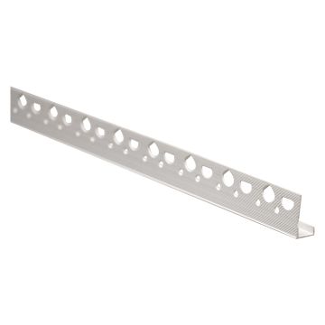 PVC Plaster Edge Bead 12mm x 2.5m White
