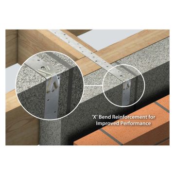 Heavy Duty Engineered Bent Strap 1500mm