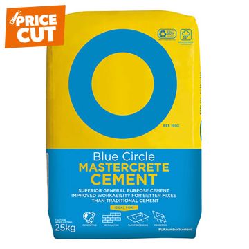 Blue Circle Mastercrete in Plastic 25kg