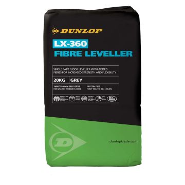 Dunlop LX-360 Fibre Leveller Levelling Compound Grey 20kg
