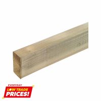 Sawn Treated Easi Edge 100 x 47mm (4" x 2") Kiln Dried