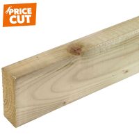 Sawn Treated Easi Edge 125 x 47mm (5" x 2") Kiln Dried C16 3m FSC®