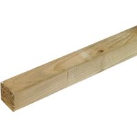 Sawn Treated Green Easi Edge 50 x 47mm (2" x 2") 3m Kiln Dried FSC®