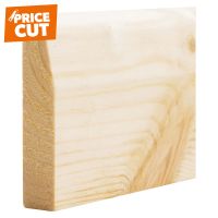 Chamfered Bullnose Skirting 100mm (4") NOM PEFC