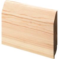 Reversible Chamfered/Oval Skirting 150mm (6") NOM PEFC