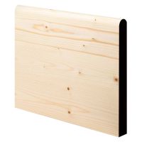 PAR Softwood Window Board/Stair Tread 250 x 32mm (10" x 1¼") NOM PEFC