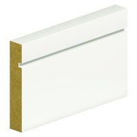 Primed MDF Grooved Architrave 4200 x 69 x 18mm FSC®