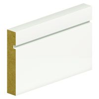 Primed MDF Grooved Skirting FSC®