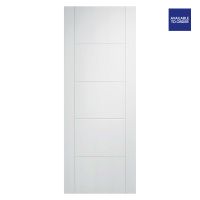 Vancouver 5 Panel Primed White Doors