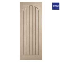 Mexicano Arched Pre-Finished Blonde Oak Doors