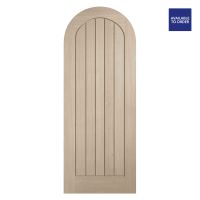 Mexicano Arched Pre-Finished Blonde Oak Doors