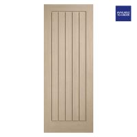 Mexicano Pre-Finished Blonde Oak FD30 Fire Door