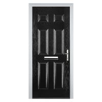 Black Composite Door LH Hung 2100 x 920mm