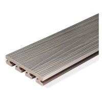 I-Series Composite 2 Sided Grooved Deck Board Pewter 25.4 x 135 x 4800mm