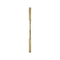 Decking Treated Edwardian Turned Spindle 41mm PEFC